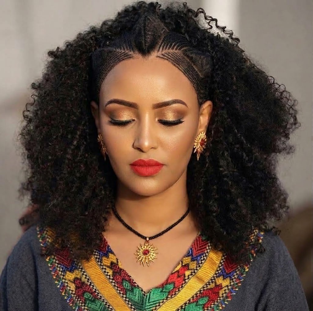Asa (ዓሳ) Ethiopian Ceremonial Fishbone Braiding at Biedla Hair Studio SeaTac