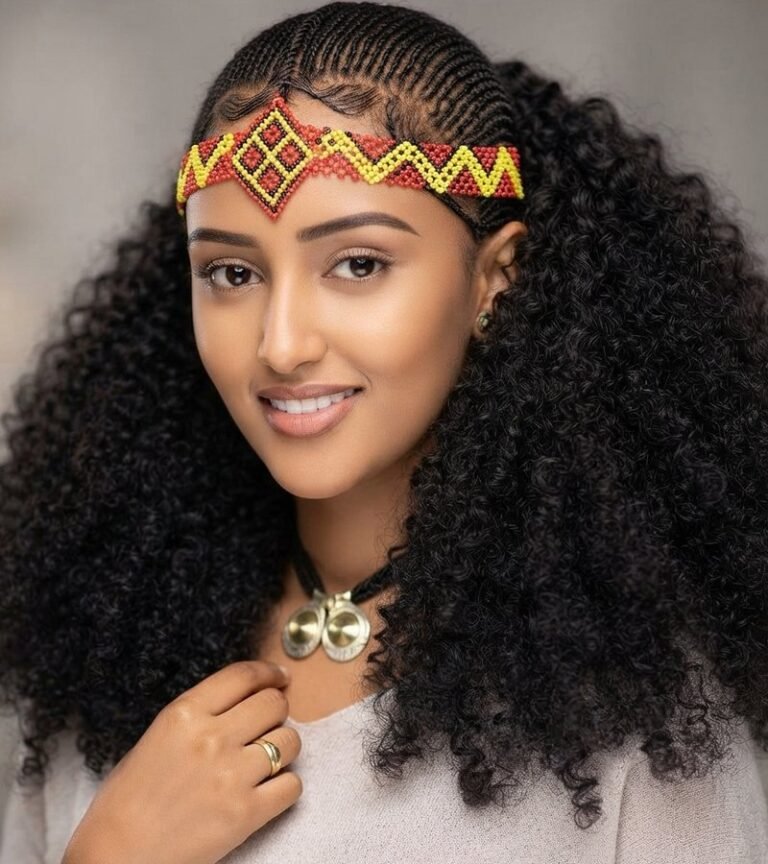 Gilbch (ግልብጭ) Symmetrical Cultural Braids at Biedla Hair Studio SeaTac