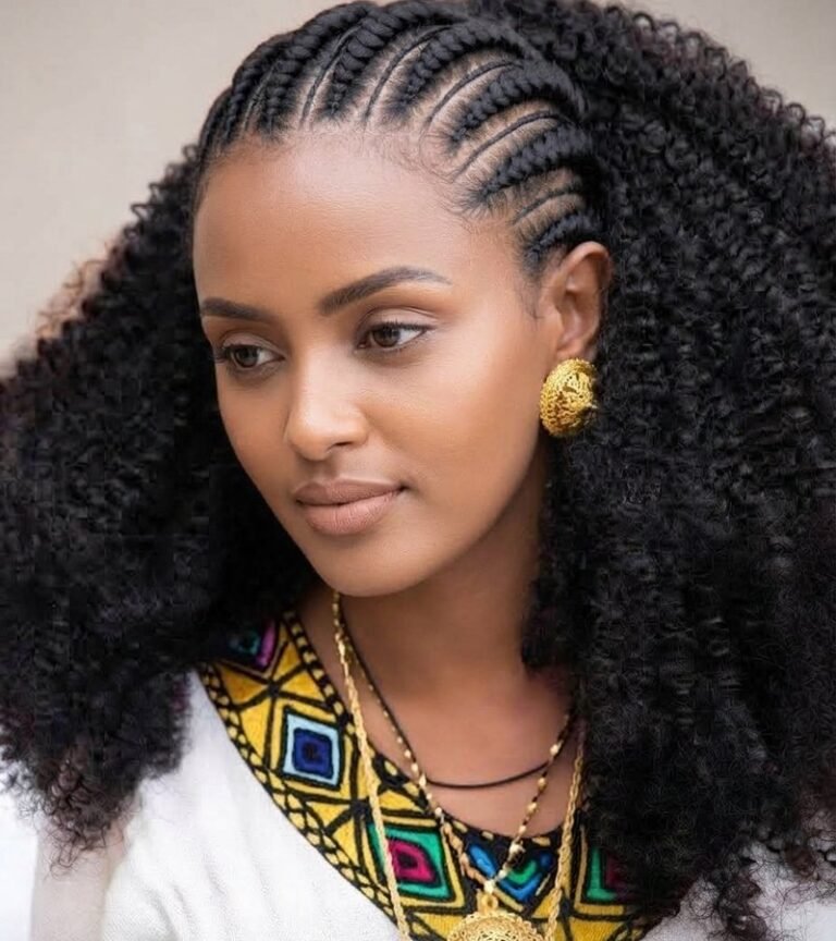 Qelebet (ቀለበት) Tension-Free Knotless Box Braids at Biedla Hair Studio SeaTac