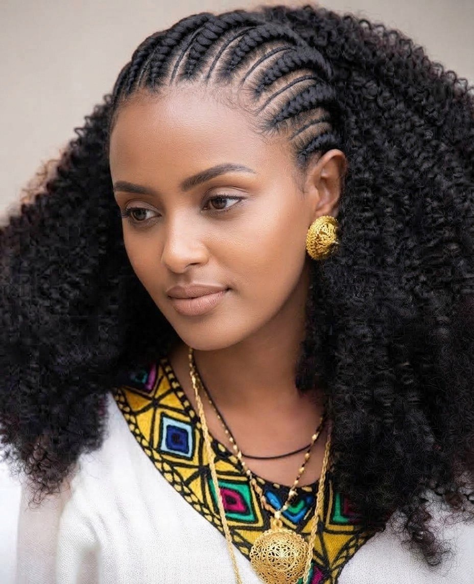 Qelebet (ቀለበት) Tension-Free Knotless Box Braids at Biedla Hair Studio SeaTac